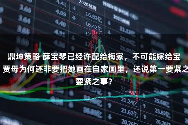 鼎坤策略 薛宝琴已经许配给梅家，不可能嫁给宝玉，贾母为何还非要把她画在自家画里，还说第一要紧之事？